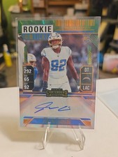 2024 Panini Contenders Justin Eboigbe Rookie Ticket Auto