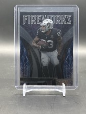 2021 Panini Prizm Football Darren Waller Las Vegas Raiders Fireworks insert #F14
