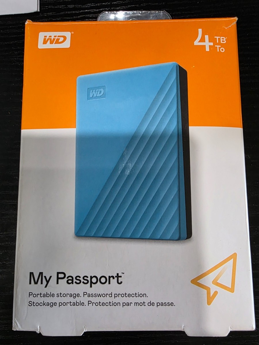 WD My Passport 4TB 青色 4TB Blue My Passport Ultra | Western Digital
