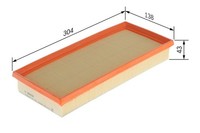 Luftfilter Bosch F 026 400 140 FüR OE 17801 0N040 - 17801 0N030 - 17801 0N040
