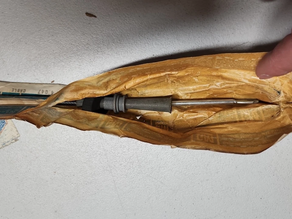 Chevrolet Vega Olds Starfire Pontiac Sunbird 1976-78 cable de cambio GM # 366154 Foto 3 de 4