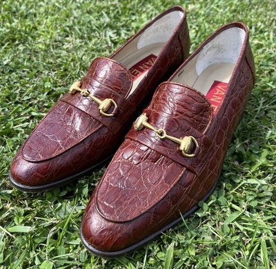 Vintage 90s Van Eli East by VANELi Dan Lusaka Horsebit Loafers Women's 8M Spain
