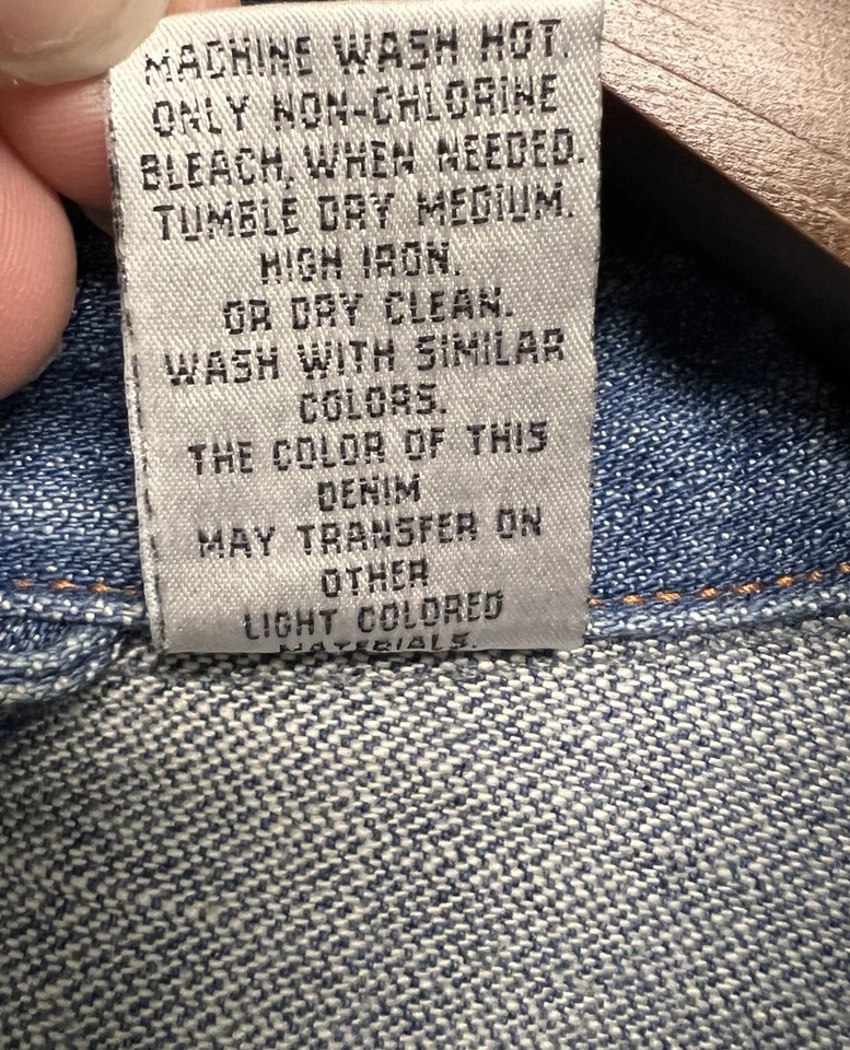 Chaqueta Blazer Denim Estilo Años 70 Vintage Grande Hippie Para Mujer Mediana Longitud Media Boho Foto 3 de 4