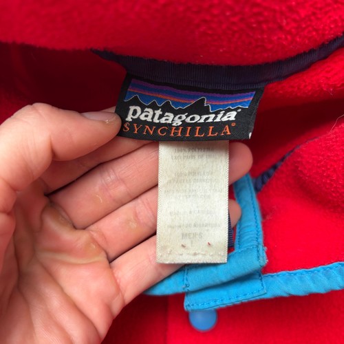 Vintage Patagonia Lightweight Synchilla Snap T Pullover Jacket Large Gorpcore by Patagonia, Size L, $64.99 - Photo 4