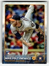 2015 Topps Mike Foltynewicz #171 Houston Astros ROOKIE CARD BEAUTY!. rookie card picture