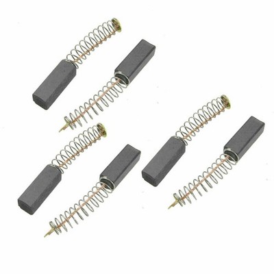 17mm x 6mm x 6mm Generic Electric Motor Power Tool Part Carbon Brush 10 Pairs KD