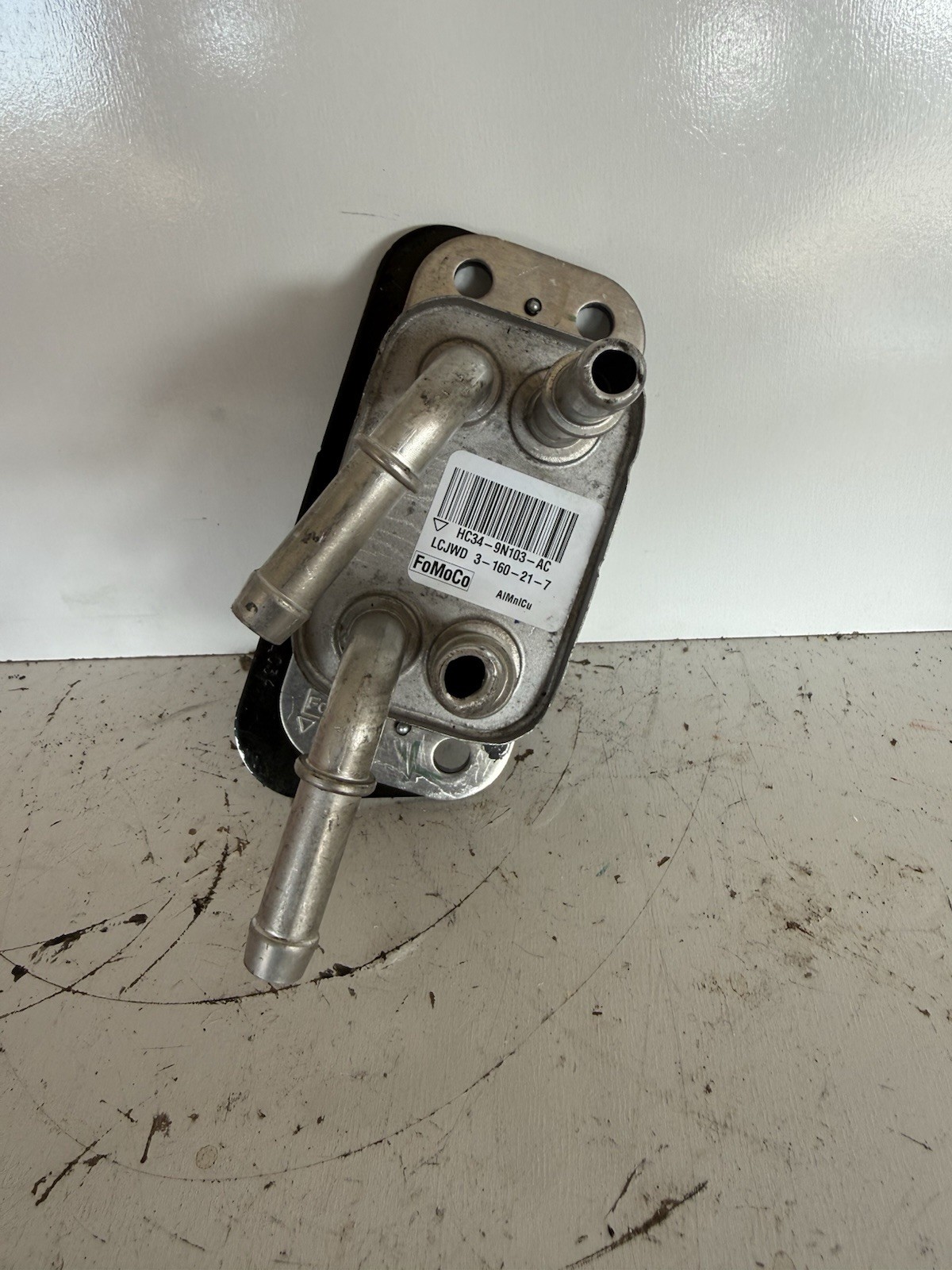 2017-2019 Ford F-250 F-350 6.7L Diesel Fuel Cooler HC34-9N103-AC OEM 1318