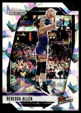 Rebecca Allen Cracked Ice #124 2024-25 Panini Prizm WNBA Card Phoenix Mercury
