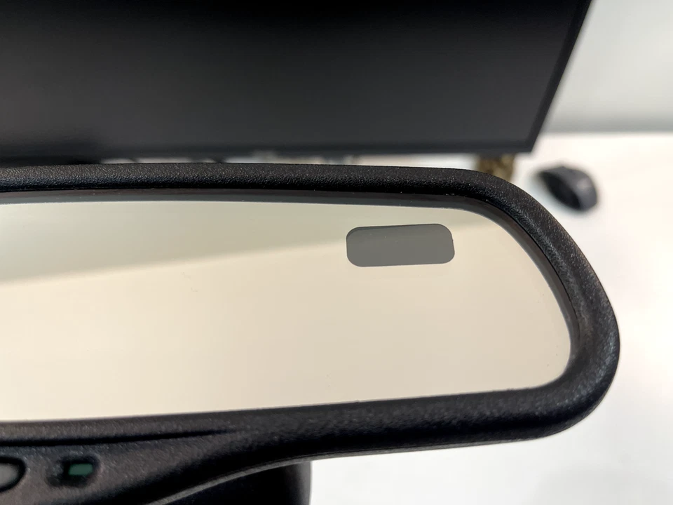 1998-1999 Cadillac Deville, Seville, Elderado, зеркало заднего вида с компасом и затемнением - Изображение 3 из 3