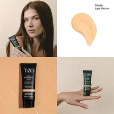 NEW / TiZO Tinted Moisturizing Serum SPF 30 - Light Medium - 1.75 oz EXP: 04/27
