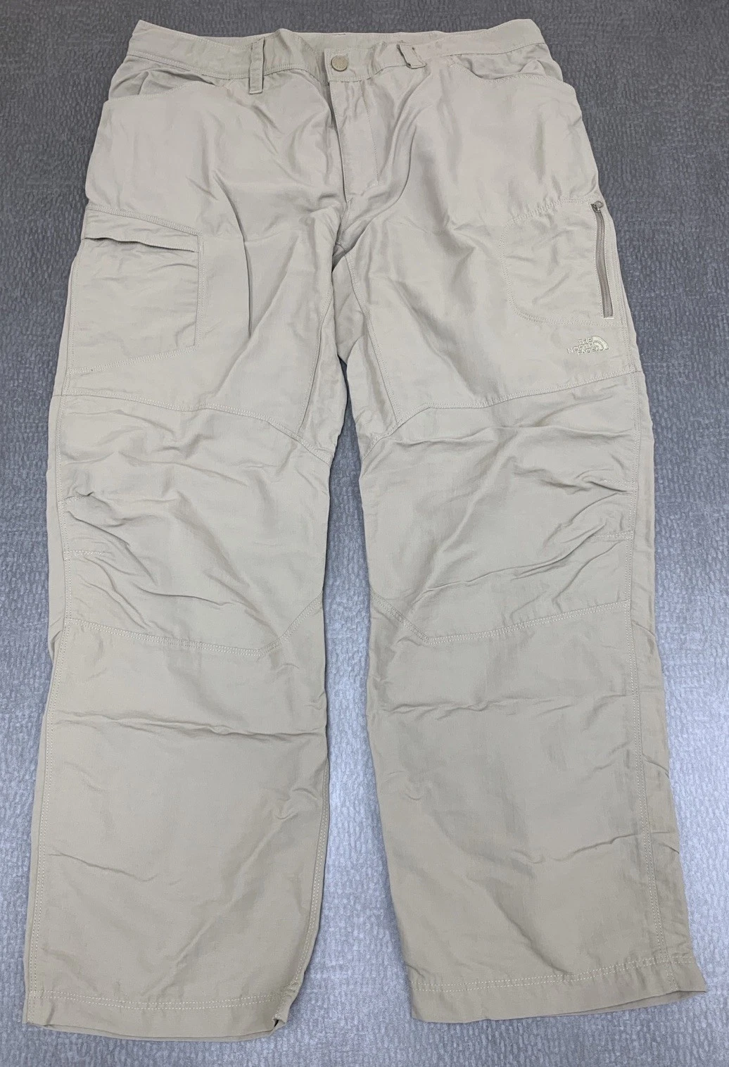The North Face 40x30 Beige Hiking Outdoor Performance Stretch Lightweight Pants