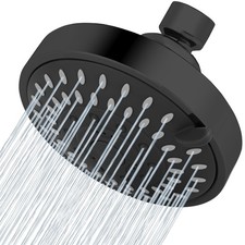 High Pressure Shower Head - 4 Inch Rain Showerhead - High Flow Bathroom Showe...