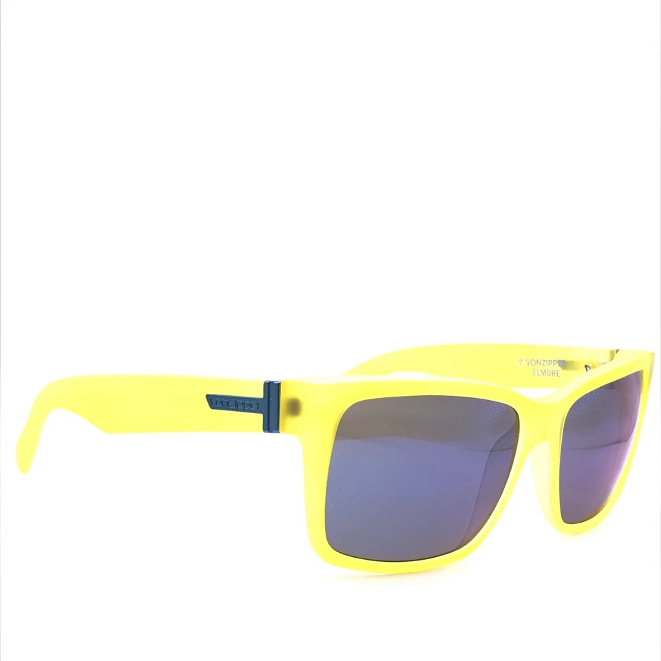 VonZipper限量版Elmore Spazeglaze黄色太阳镜 — 第 4/4 张图片