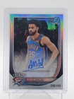 AJAY MITCHELL 2025-26 BOWMAN CHROME REFRACTOR AUTO /499 #BCA-AL Q6618