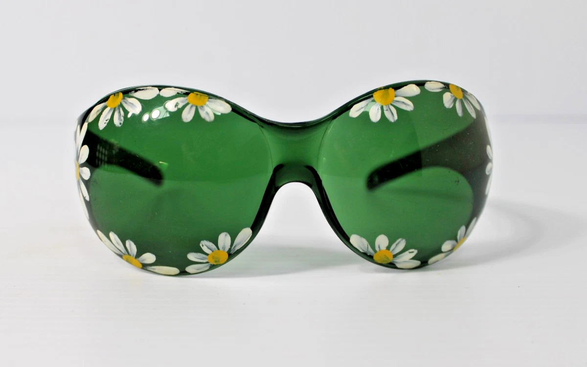 Retro 1960s Mid-Century Minarelli Italy Green/Gray Cat Eye Oversized Sunglasses Vintage 1960s Cat Eye Sunglasses: Mid Century Eyewear - Etsy main image 2