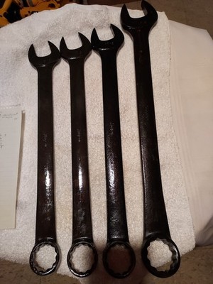 Combination Wrench Set By Snap-on,  New, USA,  4pc.set, 12point, GOEX52,46,44,42