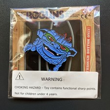 Boglins Bogpins Pin Badge King Vlobb Red Eyes