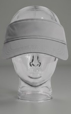 New Performance Sun Visor Gray Adjustable Moisture Wicking Athletic Golf Tennis