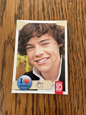 2013 Panini Harry Styles One Direction Trading Card #11 sehr guter Zustand