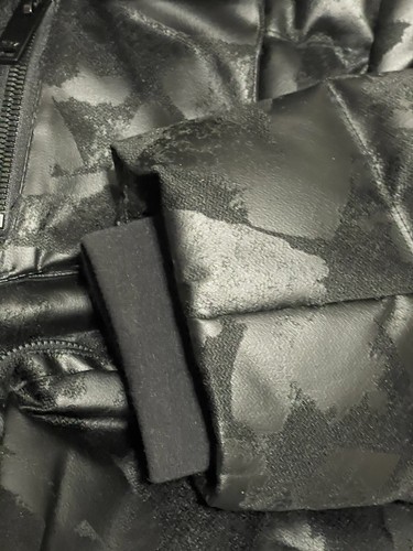 Tumi Utility Expedition Tactical Black Camo Jacket Down Puffer Large $525 New! - Picture 10 of 13