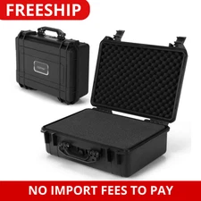 22-Inch Multi-Purpose Hard Case Camera Box W/ Customizable Foam IP66 Waterproof