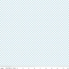 Riley Blake Check Please C820 Boy Blue Cotton