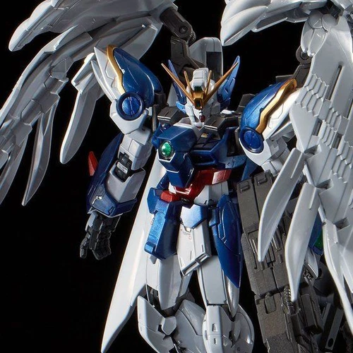 RG Wing Gundam Zero EW & Drei Zwerg [Titanium Finish] 1/144 PB Bandai Gunpla