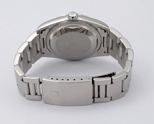 ROLEX OYSTER PERPETUAL DATEJUST BLUE HERRENUHR OYSTERBAND REF.:16200 PAPIERE/BOX - Bild 3 von 6