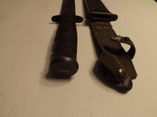 USN Ka-Bar MK 2 Military WWII Fighting Knife with Scabbard Nord 6581 USN-VG - Picture 18 of 20