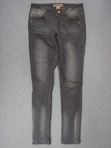 JUSTICE JEGGING WOMENS JEANS sz0 GRAY 