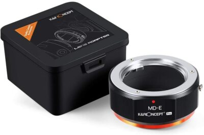 K&F CONCEPT MD-NEX Adapter Minolta MD MC Mount Lens to NEX E Mount for Sony A7