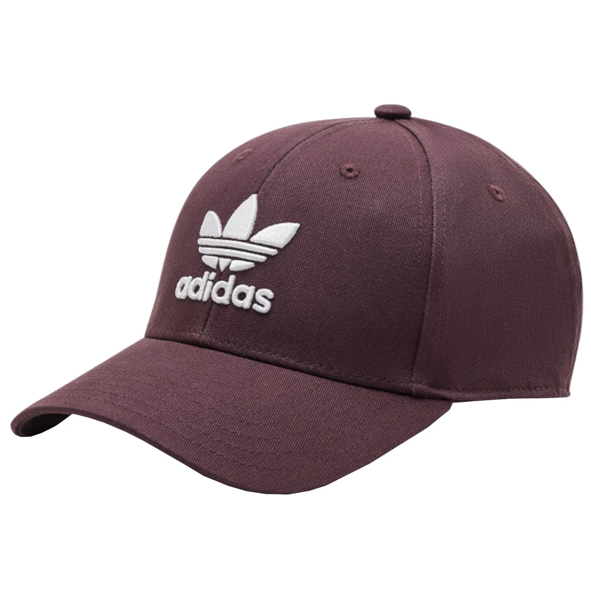 adidas Trefoil Baseball Cap HL9328 Mens caps burgundy
