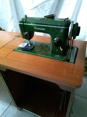 Alte Nähmaschine Naumann, Hersteller Diermeier Cham Im Schrank | Ebay