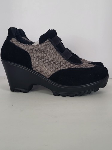 Zapatos metálicos sin cordones brillantes para mujer talla 40/9 - Imagen 4 de 8