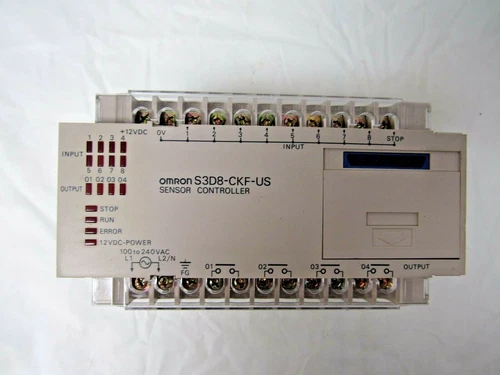 OMRON S3D8-CKF-US SENSOR CONTROLLER 100 TO 240VAC 50/60Hz 45VA