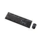 ELECOM Wireless 2.4GHz Keyboard (108 key) & PC Mouse Black TK-FDM063BK