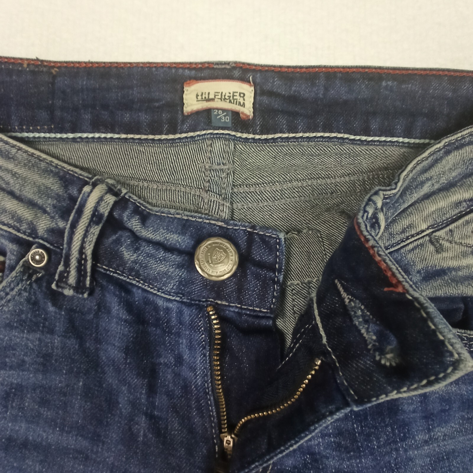 Tommy Hilfiger Denim Womens Skinny Jeans W28 L30 Blue SOPHIE-Skinny Slim Stretch thumbnail 3