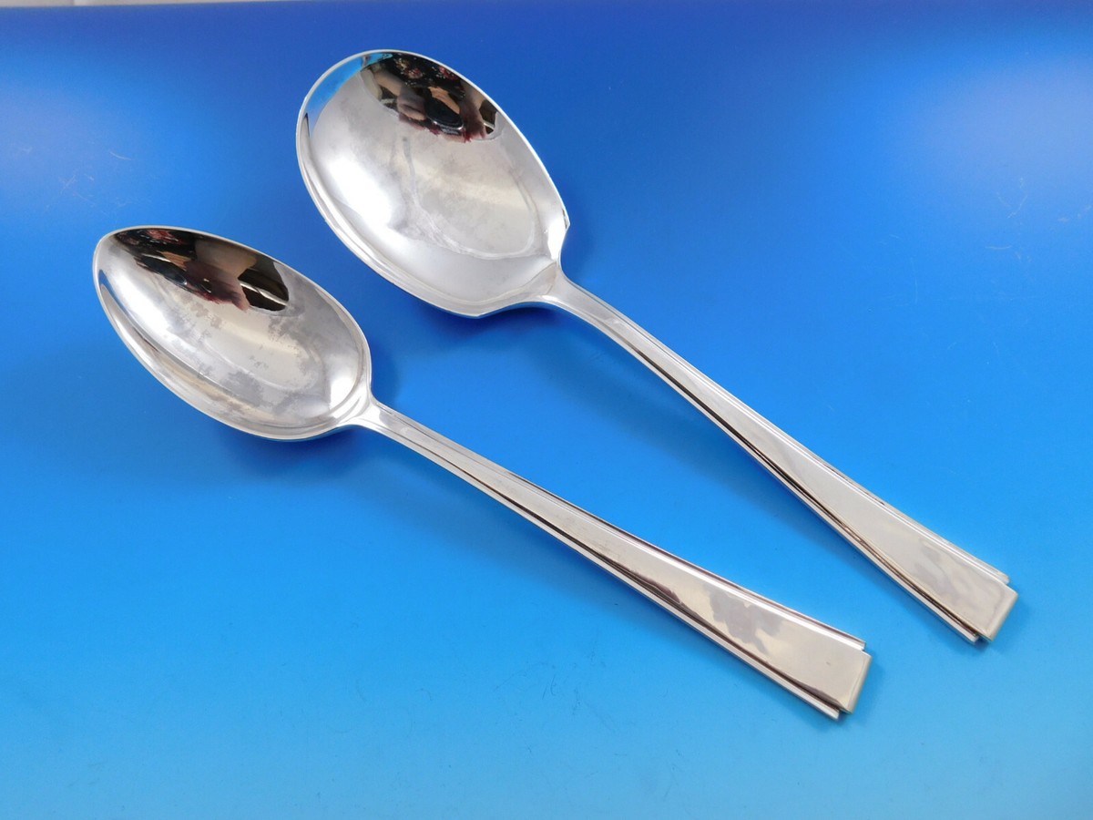 Japanese Modern Classic 950 Sterling Silver Flatware Set