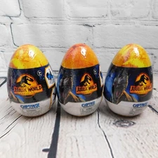 Jurassic World Dominion Captivz Toy Figure Dinosaur Mystery Egg Lot of 3