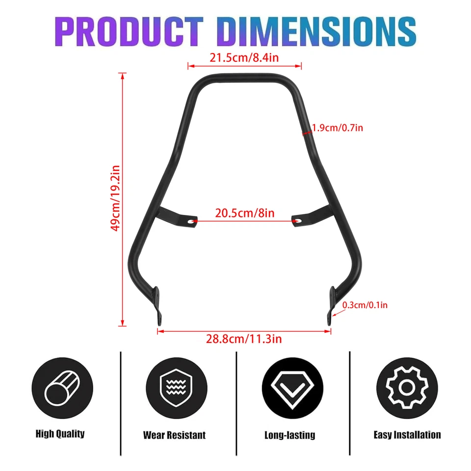 Багажник с ручным захватом для Kawasaki Z900RS Cafe 2018-2023 годов выпуска - Изображение 3 из 4