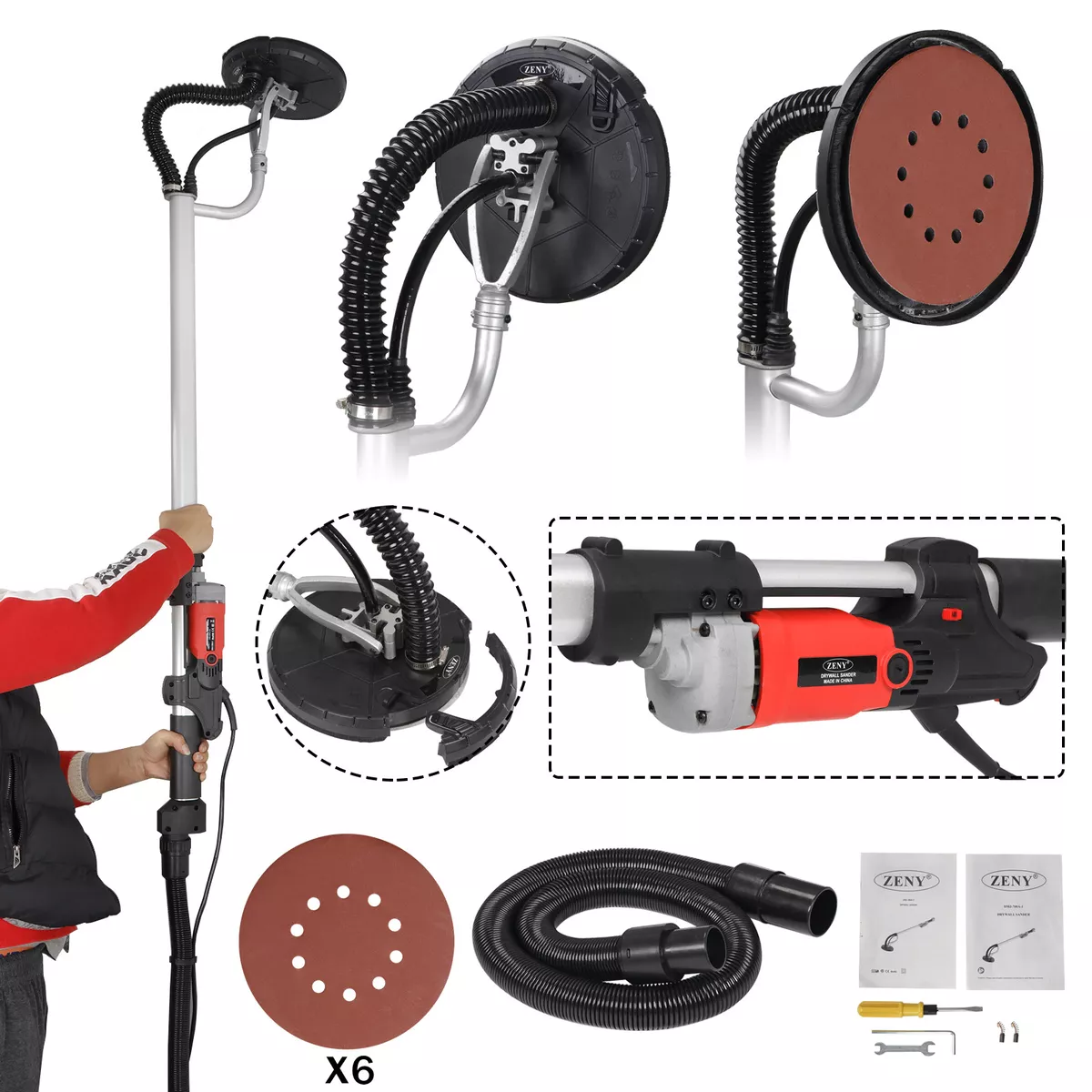 Zeny drywall sander deals