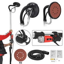 Electric Drywall Sander 800W Adjustable Variable Speed Sanding Pad Disks