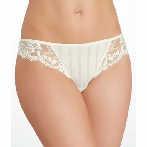 Simone Perele AMOUR Natural Ivory Lace Full Cup UW Bra 32D & Tanga S - Picture 7 of 12