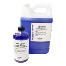 High Shine Wet Look Tire Dressing - Long-Lasting Gloss & Protection for Tires
