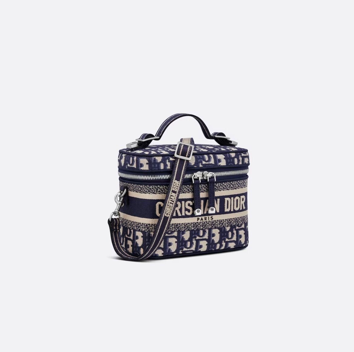 Christian Dior Oblique DIORTRAVEL Vanity Small Hand Shoulder