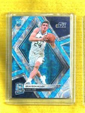 2018-19 SPECTRA PRIZM BLUE SCOPE #96 GRAYSON ALLEN #49/75 ROOKIE RC BUCKS D1421