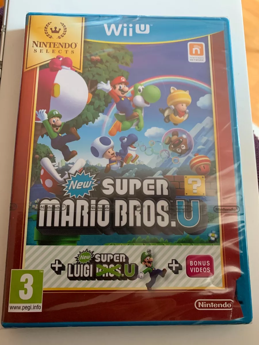 Jogo Nintendo Wii U New Super Mario Bros. U + New Super Luigi. U