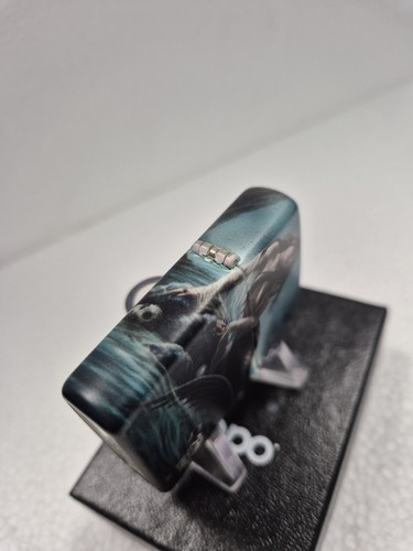 GENUINE Zippo Lighter ANNE STOKES MERMAID SIREN'S LAMENT 540 Colour Allover NEW - Picture 9 of 13