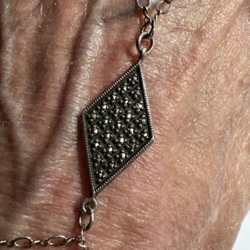 Sterling Silber Markas Harem Armband / Ring Kombination Handarbeit Sklavenarmband - Bild 3 von 6