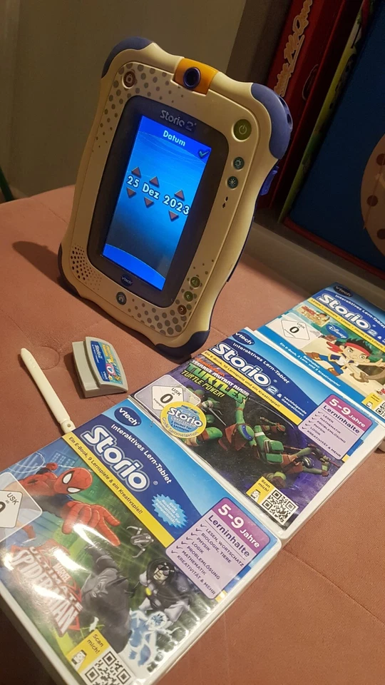 vtech storio 2 blau Lernspiel Spiel für Junge